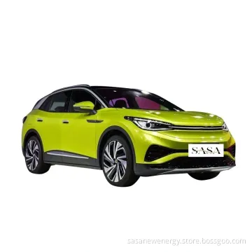 Electric Vehicle Electric Car VW ID4 Crozz Pure 2021 Nev LHD Battery Electric 5 Seat 4 Doors New Energy Vehicles